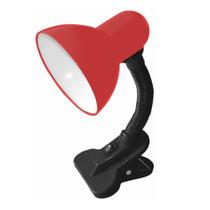 Luminária Garra Abajur De Mesa Presilha Articulada Rosa