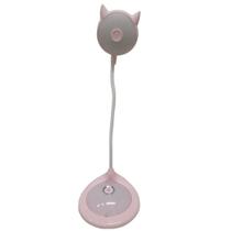 Luminaria Gato Pet Led Flexivel Touch Abajur Casa Mesa Sala Quarto Trabalho Estudo Decoraçao