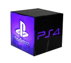 Luminária Geek Cubo Decorativo Iluminado Vários Modelos Luminária Geek Cubo Decorativo Iluminado Vários Modelos