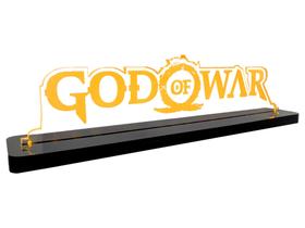 Luminária Geek God Of War - Acrílico - MK Displays