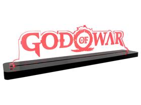 Luminária Geek God Of War - Acrílico