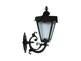 Luminária Genebra com Braço Externa/interna em Alumínio 50cm