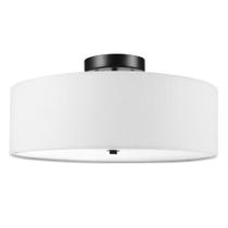 Luminária GLOBE 60315 2-Light Flush Mount Bronze Luminária GLOBE 60315 2-Light Flush Mount Bronze