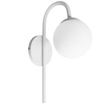 Luminária Globo Cabeceira Arandela Parede Jabuticaba Branco