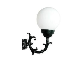 Luminária Globo Grande com Braço Externa/interna em Alumínio 60cm