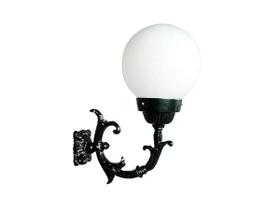 Luminária Globo Grande com Braço Externa/interna em Alumínio 60cm Luminária Globo Grande com Braço Externa/interna em Alumínio 60cm
