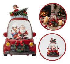 Luminária Globo Neve Fusca Papai Noel Led Musical Natal - Vermelho - Fusca Papai Noel Luminária Globo Neve Fusca Papai Noel Led Musical Natal - Vermelho - Fusca Papai Noel