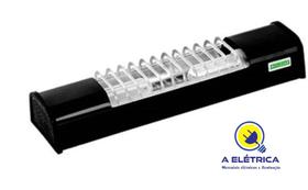 Luminaria haletada preta para 2 lampadas E27 Luminaria haletada preta para 2 lampadas E27