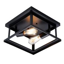 Luminária Hamilyeah Metal Flush Mount 30x30x16cm 110V