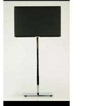 Luminária Hevvy Abajur 1 Lamp. E27 - Preto/cromado My 93202