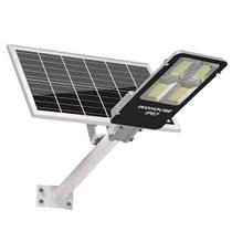 Luminária Holofote Solar 300w Para Iluminação Publica Haste 5000 Lumens Sem Sensor de Presença