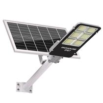 Luminária Holofote Solar 500w para iluminação Publica Haste 8000 Lumens sem sensor de Presença