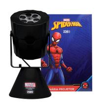 Luminária Homem Aranha Projetor De Luz Mesa Portátil A Pilha
