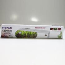 Luminária Hopar Led BL-400 Azul/Branco 15W 40-50 cm - Bivolt