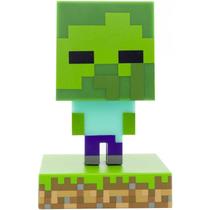 Luminária Ícone Zombie Minecraft Luminária Ícone Zombie Minecraft