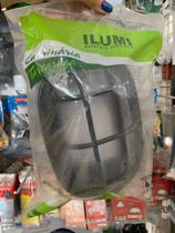 Luminária Ilumi Tartaruga PVC Preta - Ilumi Materiais Elétricos