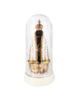 Luminária Imagem Nossa Senhora Aparecida Com Perolas Grande Luminária Imagem Nossa Senhora Aparecida Com Perolas Grande