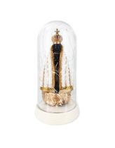 Luminária Imagem Nossa Senhora Aparecida Com Perolas Grande