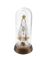 Luminária Imagem Nossa Senhora Aparecida Com Redoma E Luzes Luminária Imagem Nossa Senhora Aparecida Com Redoma E Luzes