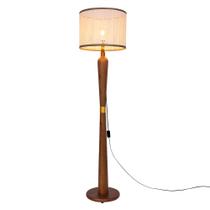 Luminária Imperial Abajur Sofisticado Detalhe Dourado Tela