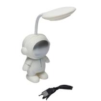 Luminaria Infantil Abajur Mesa Decorativa Astronauta Usb Luminaria Infantil Abajur Mesa Decorativa Astronauta Usb