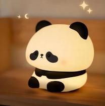 Luminária Infantil Abajur Panda Siliconado AKL-L009