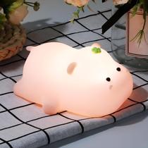 Luminária Infantil Animal Abajur Led Siliconado