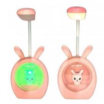 Luminária infantil de mesa led fofa formato de bichinhos