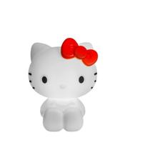 Luminária Infantil Hello Kitty De Mesa Branco Branco Luminária Infantil Hello Kitty De Mesa Branco Branco