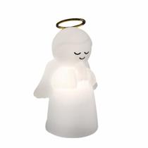 Luminária Infantil - Led e Fluorescente - Anjo - Branca - DecorFun Luminária Infantil - Led e Fluorescente - Anjo - Branca - DecorFun
