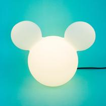Luminária Infantil Mickey Clean Licenciada Disney Abajur Quarto Decoração Presente Menino Menina