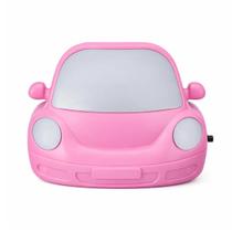 Luminária Infantil Tomada Carrinho 8,5x7cm Bivolt Cor:Rosa Luminária Infantil Tomada Carrinho 8,5x7cm Bivolt Cor:Rosa