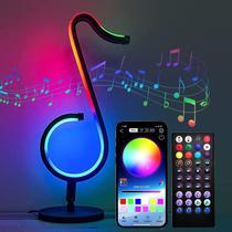 Luminária Inteligente RGB Led Música Despertador Bluetooth Tik Tok