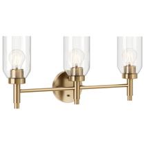 Luminária Kichler Madden 3 Lâmpadas Bronze Champanhe 61 cm Luminária Kichler Madden 3 Lâmpadas Bronze Champanhe 61 cm