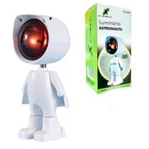 Luminaria Lampada Abajur Astronauta Luz Branca Led Setup Luminaria Lampada Abajur Astronauta Luz Branca Led Setup