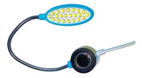 Luminária Lampada C/ 22 Leds, Haste Flexível, Jack-