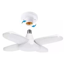 Luminária Lâmpada Decoração Led Flor 5 Pétalas Dobrável E27 Ou Sobrepor 60w