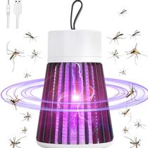Luminária Lâmpada LED com Alça Repelente Elétrico Armadilha Luz Ultravioleta Mata Mosquito Inseto Pernilongo - Smart
