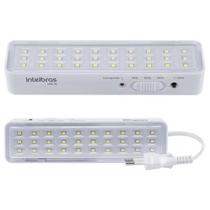 Luminária Lâmpada Luz de Emergência Intelbras Qualquer Ambiente Acende Quando Acabar a Luz 30 Leds