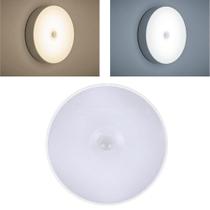 Luminária Lâmpada Portáil 6 LED Branco Quente e Branco Frio Com Sensor Recarregável KPFR509