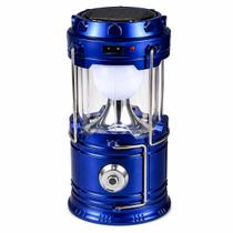 Luminária Lampião Carregador Solar Camping Usb Led Lanterna