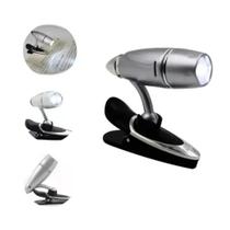 Luminária Lanterna De Leitura Led Clip Para Livro Leitura Ajustável Sem Fio