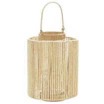 Luminária Lanterna em fibra natural