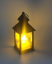 Luminária Lanterna Led Decoração Vela De Led Lampião WM-1159