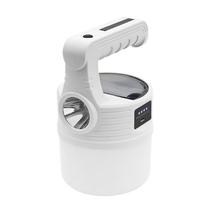 Luminaria Lanterna Solar 2 em 1 Portatil Gancho Duplo Led Usb Pendura Duas Fonte de Luz A Prova De Agua Acampamento Resistente Camping Lampada Ilumina