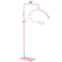 Luminária Lash AURELLE Meia Lua Ajustável LED Rosa Luminária Lash AURELLE Meia Lua Ajustável LED Rosa