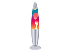 Luminaria Lava Lamp Abajur De Mesa Decorativa Tricolor 110V 34cm