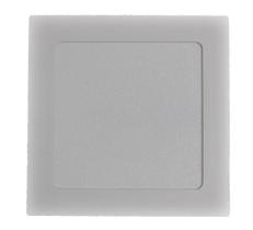 Luminária Led 12w de embutir 6500k Quadrada Dicasa