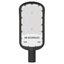 Luminaria led 150w para poste hi com base fotocelula soverled