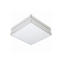 Luminária LED 16W Espelho 3000k sobrepor Bilbao 26x26 Tualux